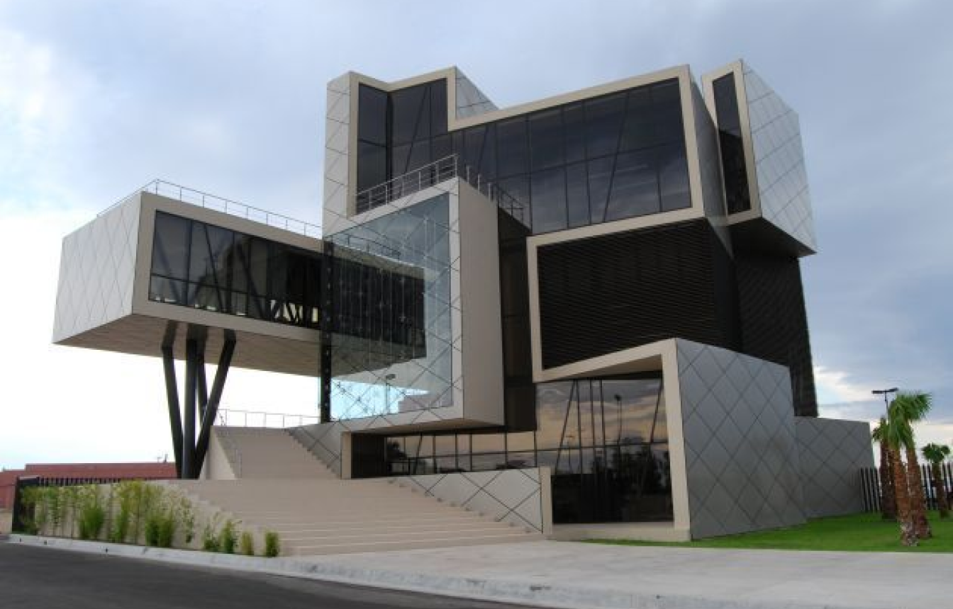 Modern architecture building