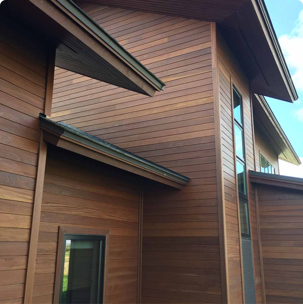 Details of walls, wood, roof tiles